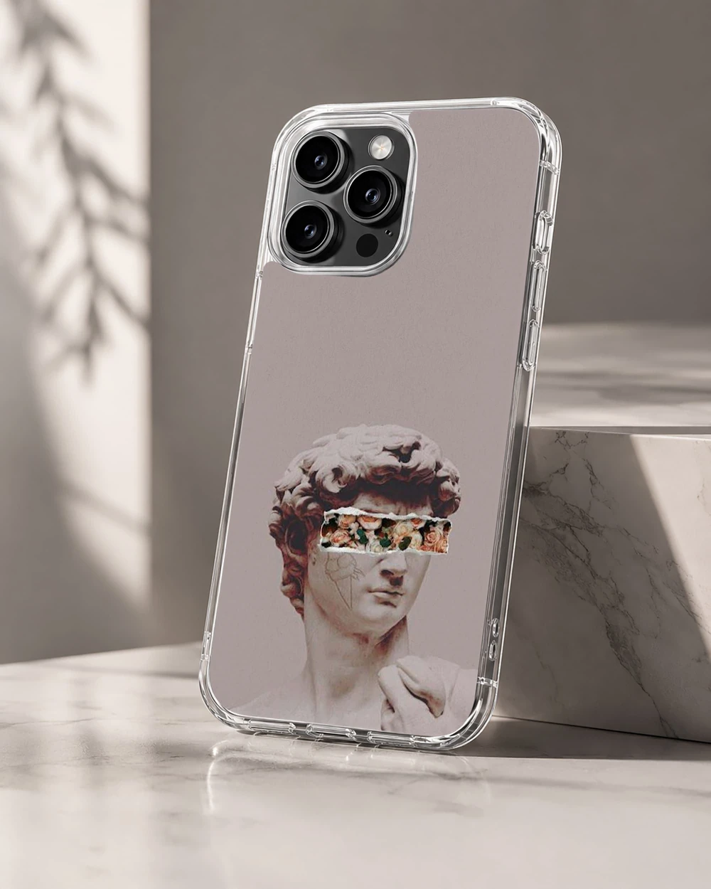 Aesthetic Abstract Art phone cover for iPhone 16 Pro.